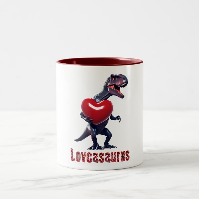 Loveasaurus Dinosaur Mugg (Center)