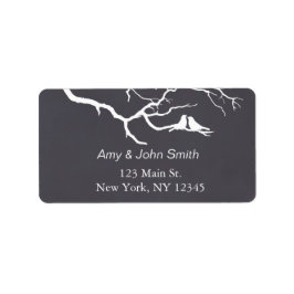 Lovebird chalkboard adressetiketter lovebird4