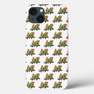 Lovebird Frenzy iPad-fodral (Vit)