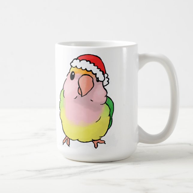 lovebird i en hatt kaffemugg (Höger)