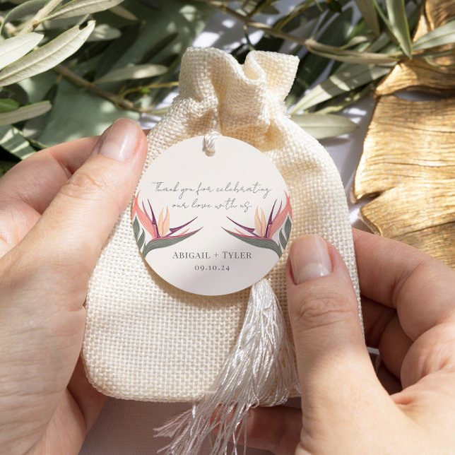 Lovebird i Paradise Gåvor Etiketter (Skapare uppladdad)