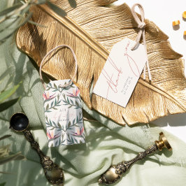 Lovebird i Paradise Presentetikett