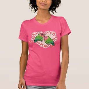Lovebird Kärlek Heart T-shirt