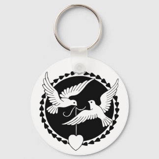 Lovebird Keychain Nyckelring
