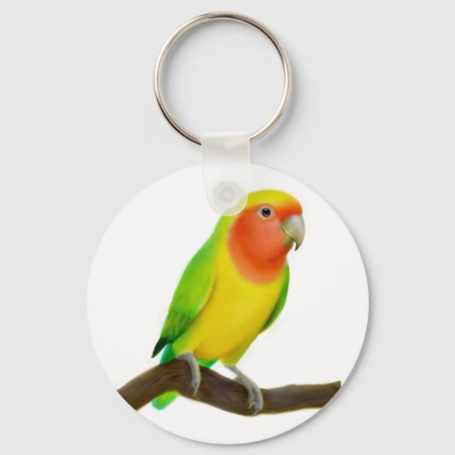 Lovebird Keychain Nyckelring (Framsida)