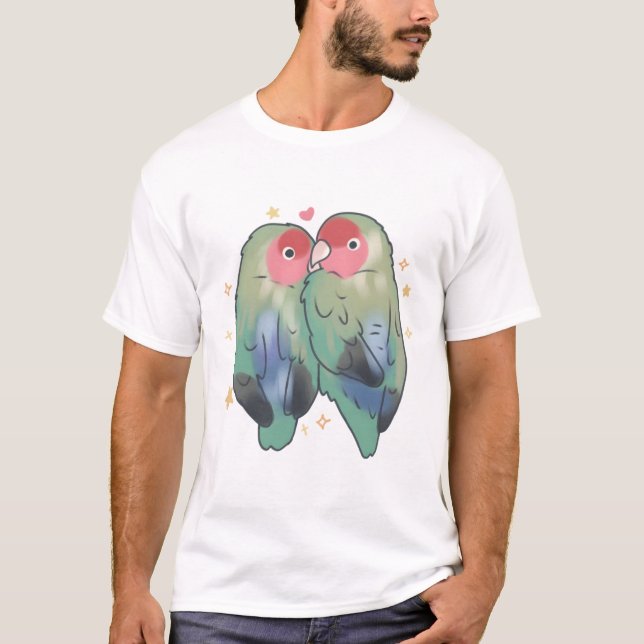 Lovebird Magic T Shirt (Framsida)