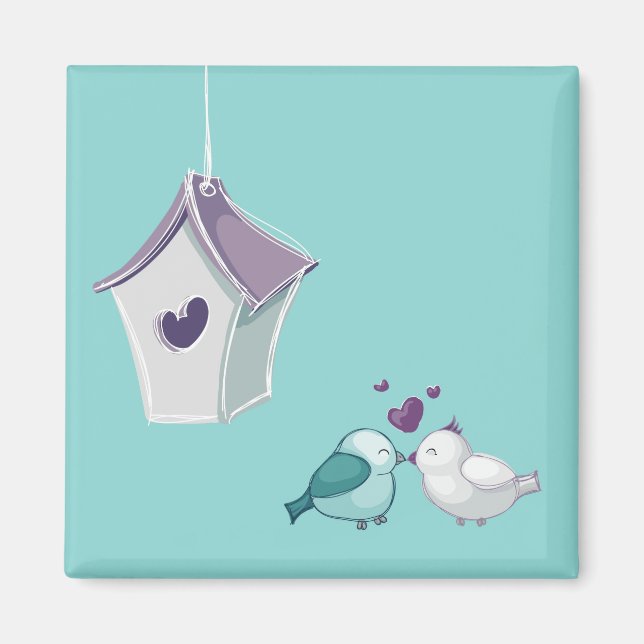 Lovebird Magnet (Framsidan)