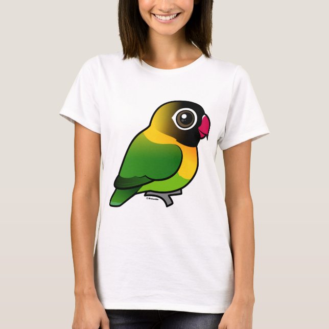 Lovebird med gult tröja (Framsida)