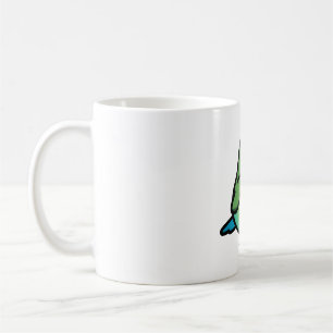 Lovebird med Orange Kaffemugg