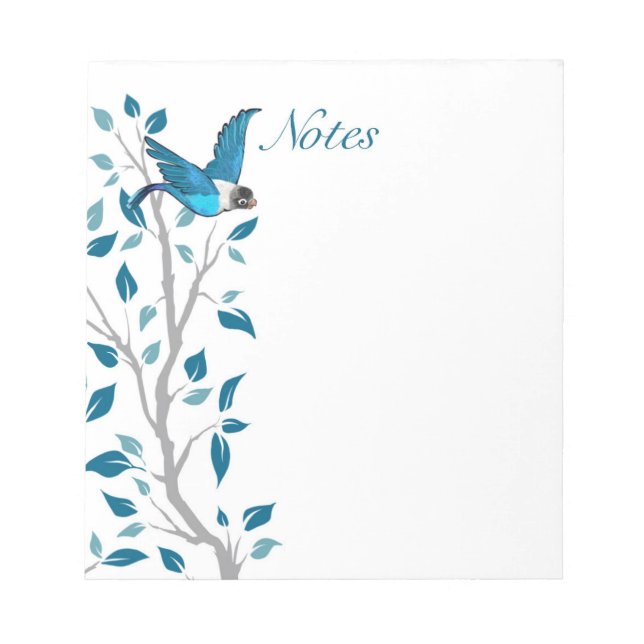 Lovebird Notes Anteckningsblock (Framsida)