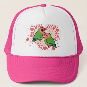 Lovebirdkärlekhjärta Keps
