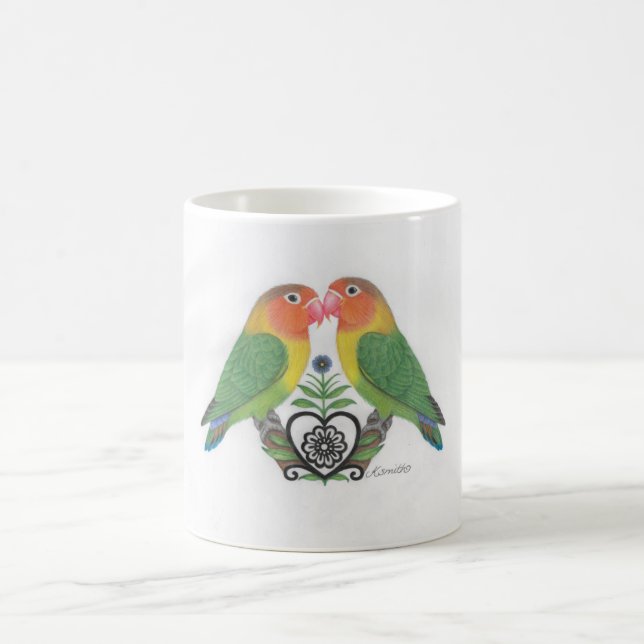 lovebirdmugg kaffemugg (Center)