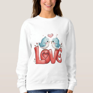 Lovebirds A Little Love Two Hearts, One Song Love  T Shirt