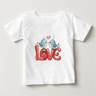 Lovebirds A Little Love Two Hearts, One Song Love T Shirt