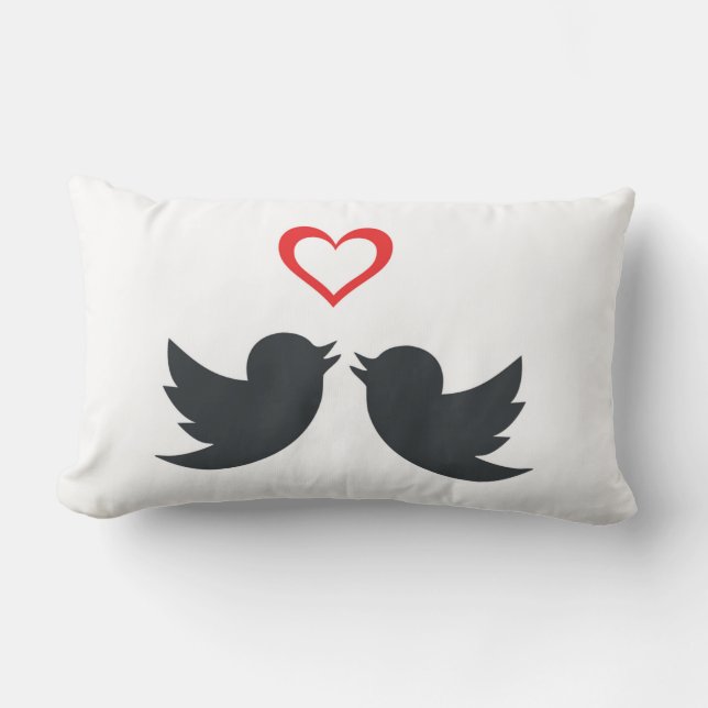 LOVEBIRDS LUMBARKUDDE (Framsida)
