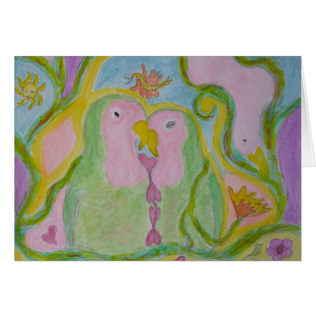lovebirds OBS kort (Framsidan Horizontal)