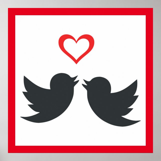 LOVEBIRDS POSTER (Framsidan)