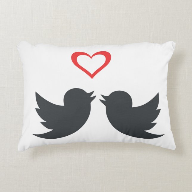 LOVEBIRDS PRYDNADSKUDDE (Framsidan)