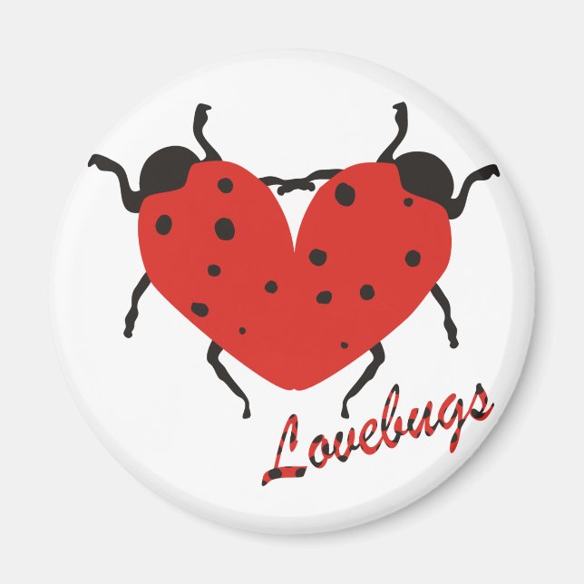 Lovebugs Magnet (Framsidan)