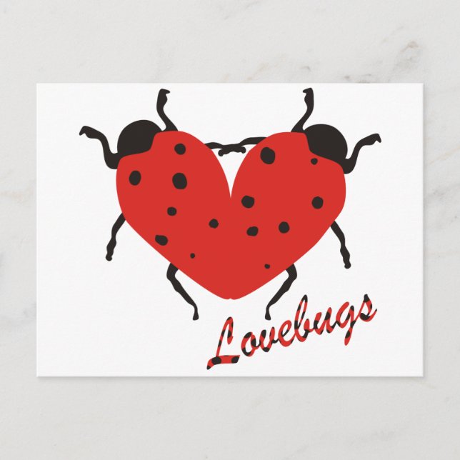 Lovebugs Vykort (Framsida)