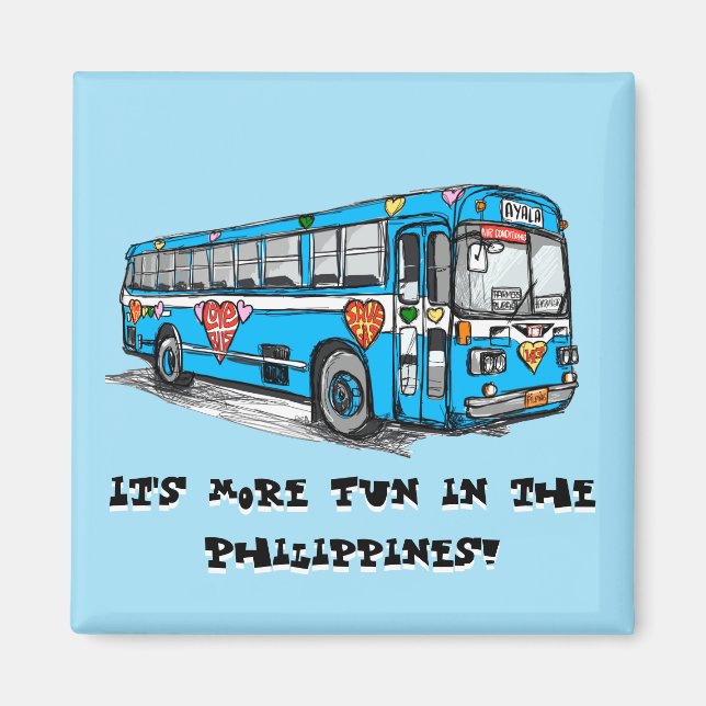 LoveBus Magnet (Framsidan)