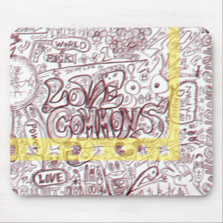 LOVECOMMONS　マウスパッド MUSMATTA