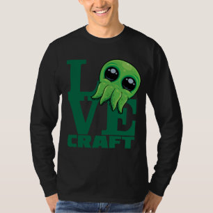 Lovecraft Baby Cthulhu Design - Spooky Cute Kärlek T Shirt