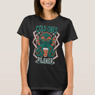Lovecraft Beer Label Cthulhu Tattoo Vintage Dist T Shirt
