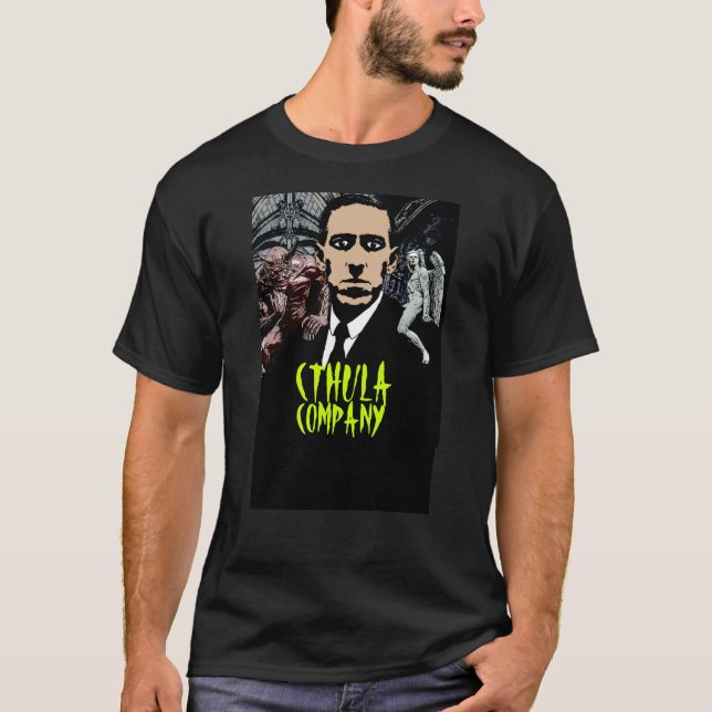 LOVECRAFT CTHULA FÖRETAG TEE SHIRT (Framsida)