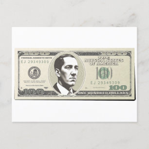 Lovecraft-dollar Vykort