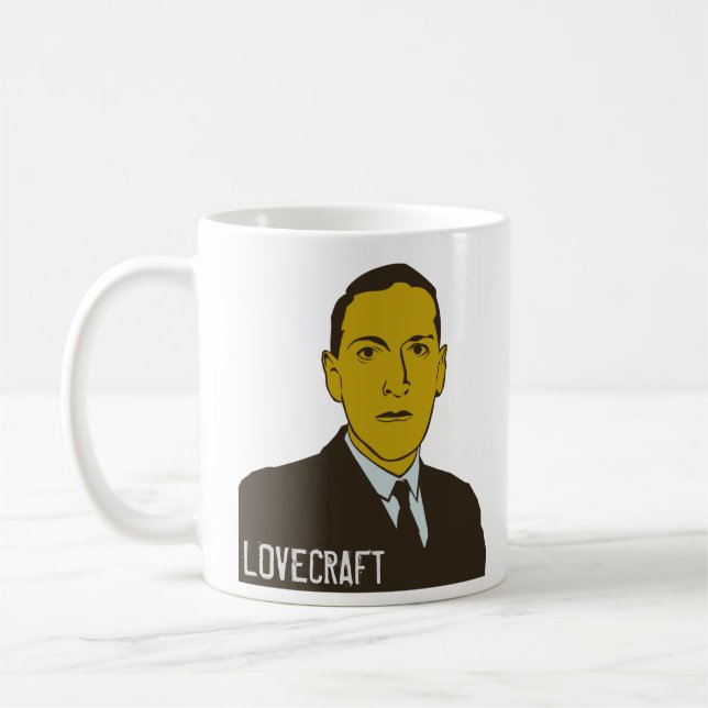 Lovecraft Kaffe Mugg (Vänster)