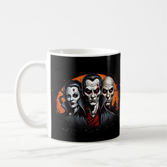 Lovecraft och Vampyres-kaffe Mugg (Vänster)
