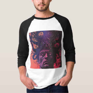 Lovecraftian Mörk Fantasy T-Shirt