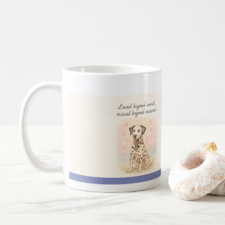 Loved Beyond Words Mug by Tina Tran Kaffemugg