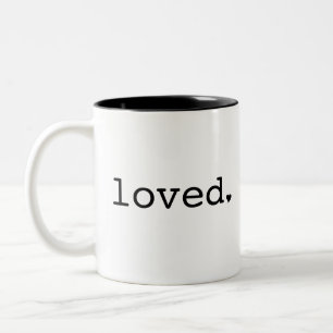 Loved Black Mugg