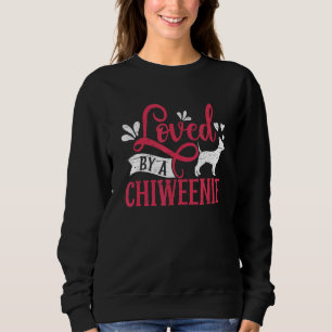 Loved by a Chiweenie Hund Pet Animal Chiweenie 1 T Shirt