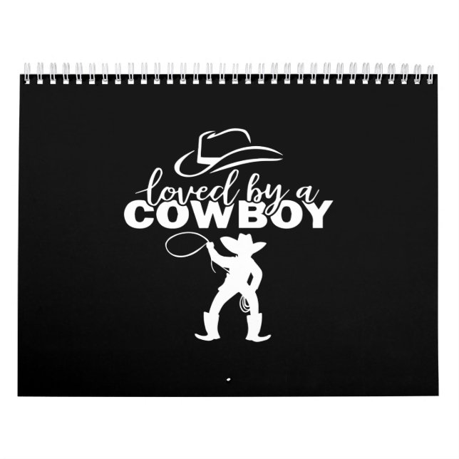 loved by a cowboy kalender (Omslag)