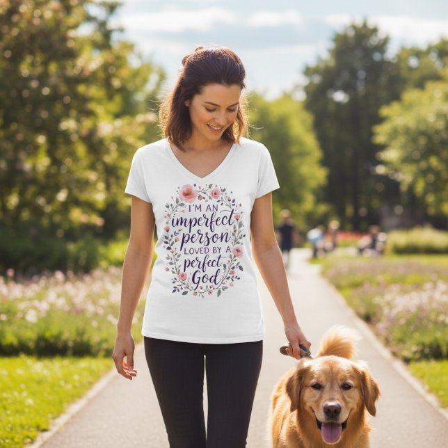 Loved By A Perfect God T Shirt (Skapare uppladdad)