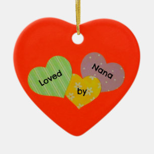 Loved by Nana Julgransprydnad Keramik