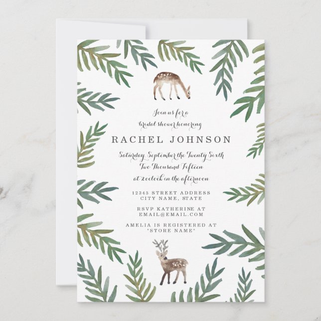 Loved Darly Möhippa Inbjudningar (Framsida)