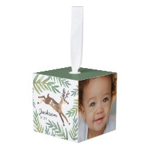 Loved Darly Photo Keepsak Ceramic Ornament