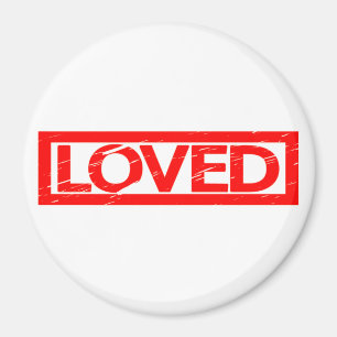 Loved Frimärke Magnet