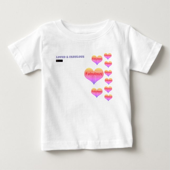 LOVED OCH FABULÖS T-SHIRT (Framsida)