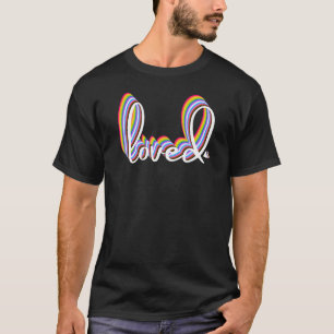 Loved Pride Family Matching Gay Trans Queer Lgbtq T Shirt