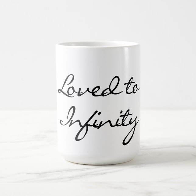 Loved to Infinity Kaffemugg (Center)
