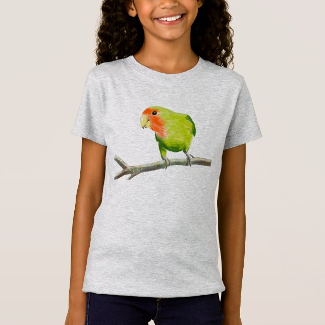 Lovefågel T Shirt (Framsida)