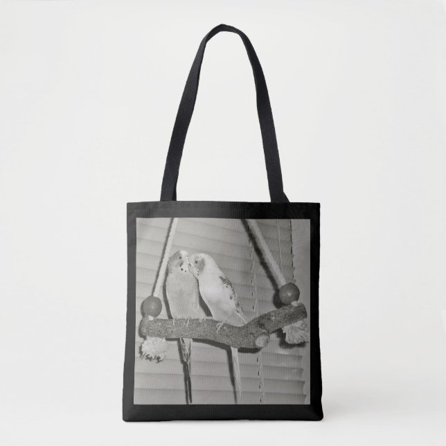 Lovefåglar Tygkasse (Framsida)