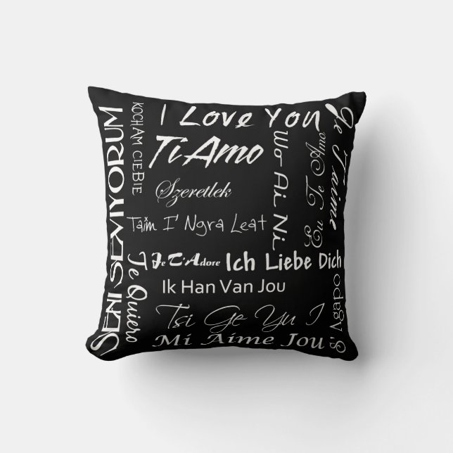 LoveFool Dekorativ kudde (Framsida)