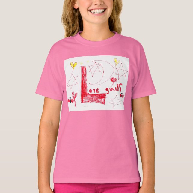 LoveGurls Logotyp#1 T Shirt (Framsida)