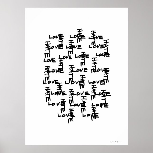 LoveHate Poster (Framsidan)